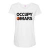 occupy mars Maternity Scoop Neck T-shirt