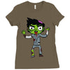 zombie (2) Ladies Fitted T-Shirt
