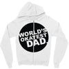 world's okayest dad Zipper Hoodie