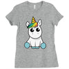 unicorn Ladies Fitted T-Shirt