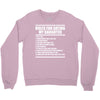 rules for dating my daughter Crewneck Sweatshirt