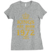 kings are born in 1972 Ladies Fitted T-Shirt