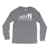 climbing ape to evolution climb indoor outdoor Long Sleeve Shirts