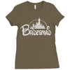 bridesmaid disney castle Ladies Fitted T-Shirt