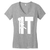 fuck it Women's V-Neck T-Shirt