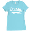 daddy since 2013 Ladies Fitted T-Shirt