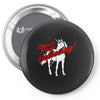 don't stop believing unicorn Pin-back button
