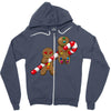 red vs green   you are dead Zipper Hoodie