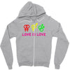 love is love Zipper Hoodie
