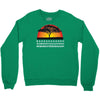 lion chant t   funny  lions joke king savannah africa retro big cat Crewneck Sweatshirt