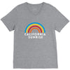 California Sunrise V-Neck Tee