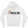 Depression Zipper Hoodie