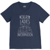 okay ladies now let's get information V-Neck Tee