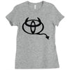 toyota parodie diable Ladies Fitted T-Shirt