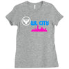 owl city retro Ladies Fitted T-Shirt