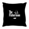 the fisherman Throw Pillow