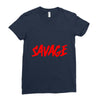 Martinez Twins savage Ladies Fitted T-Shirt
