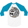 death before decaf white 3/4 Sleeve Shirt