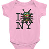i (turtle) ny Baby Bodysuit
