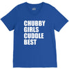 chubby girls cuddle best V-Neck Tee