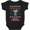 ohana christmas stitch Baby Bodysuit