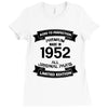 Premium Vintage 1952 Ladies Fitted T-Shirt