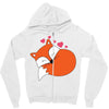 Sweety Fox Zipper Hoodie