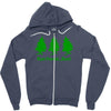 run forest run Zipper Hoodie