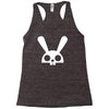 skull bunny Racerback Tank