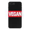 marvel logo parody vegan iPhone 7 Plus Case