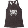 i beat anorexia Racerback Tank