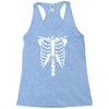 halloween skeleton Racerback Tank