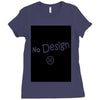 no design fashion Ladies Fitted T-Shirt