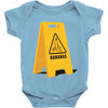 caution bananas Baby Onesie