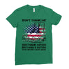 Veteran Don't Thank Me Thank My Brothers &amp; Sisters Who Never Came Back Ladies Fitted T-Shirt