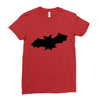 bat Ladies Fitted T-Shirt