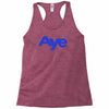 vote aye for scotland scottish yes independence Racerback Tank