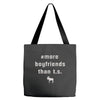 more boyfriends than ts Tote Bags