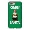 omg santa will ferrell iPhone 8 Plus Case