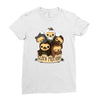 sloth motion Ladies Fitted T-Shirt