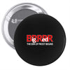 big red brrr - frost football Pin-back button