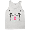 breast with pink ribbon Tank Top