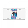 aunt of the birthday girl License Plate