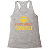 crazy about swahili Racerback Tank