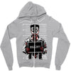 zombie prison photoshot Zipper Hoodie