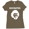 socrates brazil 70s football world cup legend retro Ladies Fitted T-Shirt