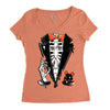 halloween costume Women's Triblend Scoop T-shirt