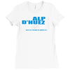 tour de france alp d'huez cycling Ladies Fitted T-Shirt