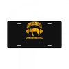 sloths gym   train hard tomorrow License Plate