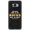You Guys Want to Get Rufus Back or What Samsung Galaxy S8 Plus